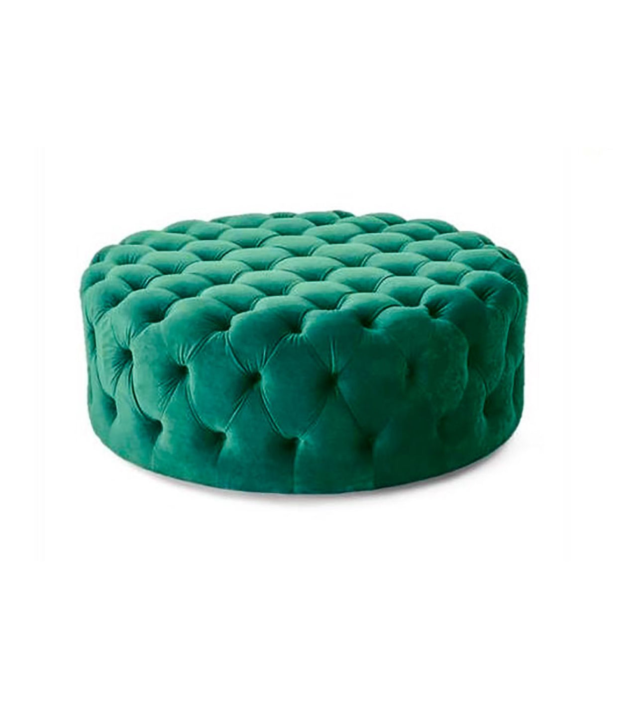 Round Ottoman Luxe Living Interiors