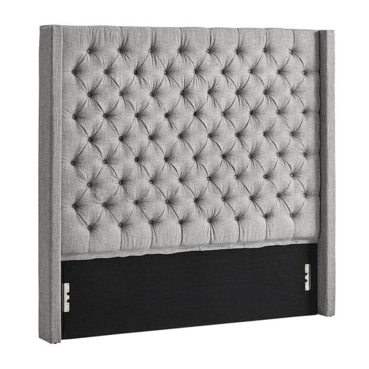 Luxe Buttoned Headboard - Normal Fabric Luxe Living Interiors