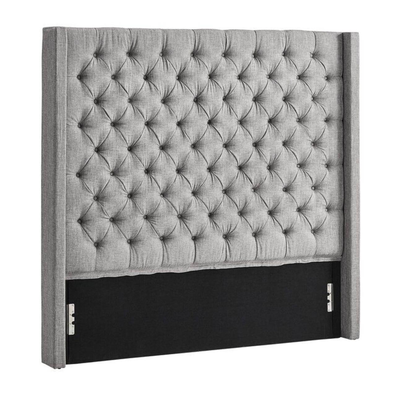 Luxe Button Headboard - Normal Fabric Luxe Living Interiors