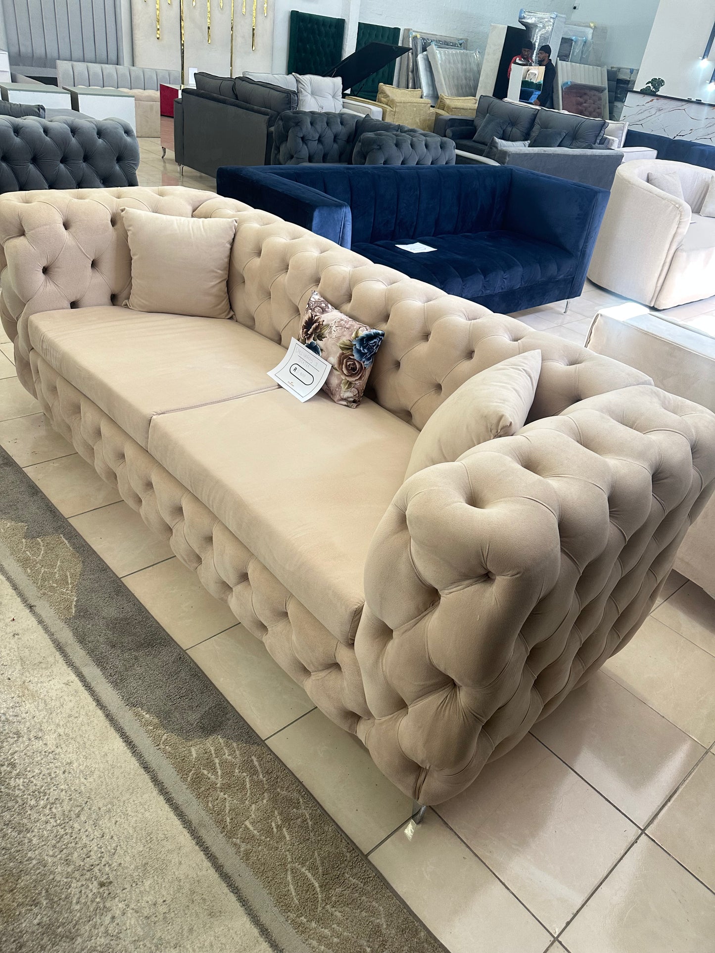 Charlie's Chesterfield Multi-Seater Luxe Living Interiors