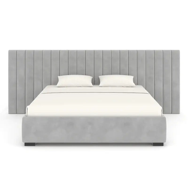 Headboard and Bed FramePaneled Full Headboard + Bed frame
Upgrade your bedroom with our Luxe Paneled Full Headboard and Bed frame in luxurious velvet. The perfect combination of sophisticLuxe Living InteriorsLuxe Full Panel Sleigh Bed - Velvet