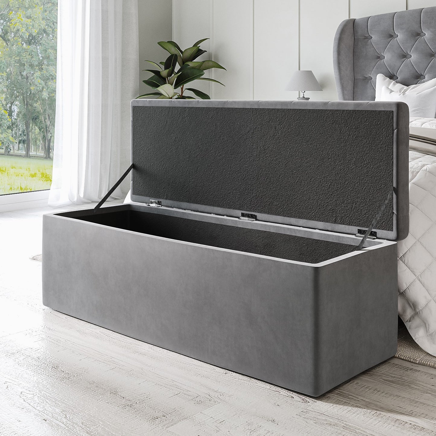 OttomansIndulge in luxury with our Luxe Ottomans. These elegant pieces not only provide extra storage space, but also exude sophistication with their velvet material and intLuxe Living InteriorsLuxurious Ottomans - Velvet