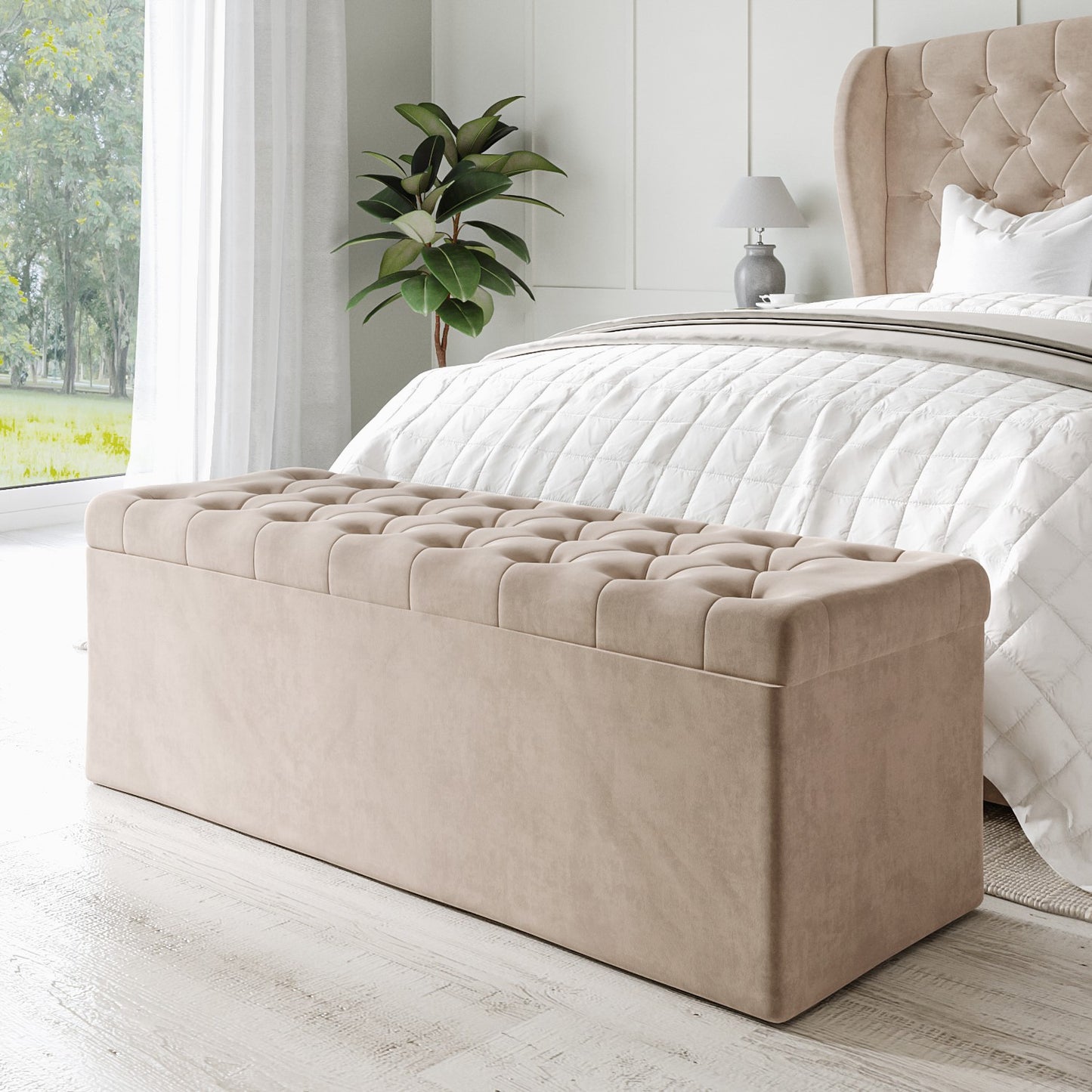 OttomansIndulge in luxury with our Luxe Ottomans. These elegant pieces not only provide extra storage space, but also exude sophistication with their velvet material and intLuxe Living InteriorsLuxurious Ottomans - Velvet