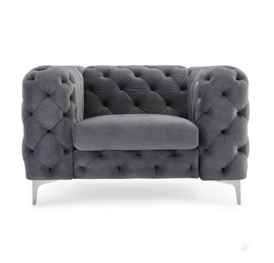 Charlie's  Chesterfield 1 Seater Luxe Living Interiors