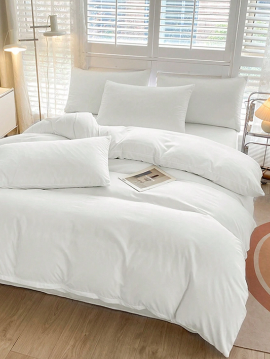 3 Piece Color Duvet Cover + 2 Pillow Cases Luxe Living Interiors