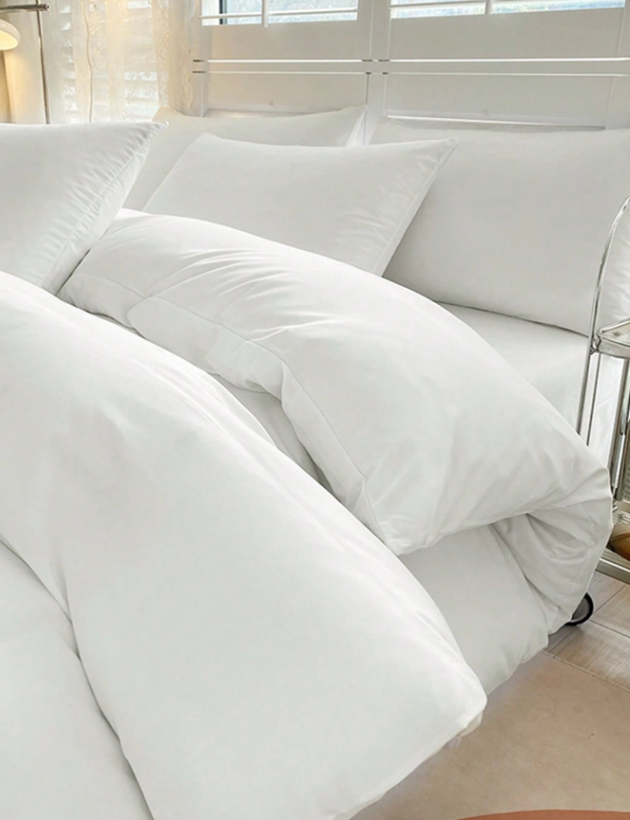 3 Piece Color Duvet Cover + 2 Pillow Cases Luxe Living Interiors