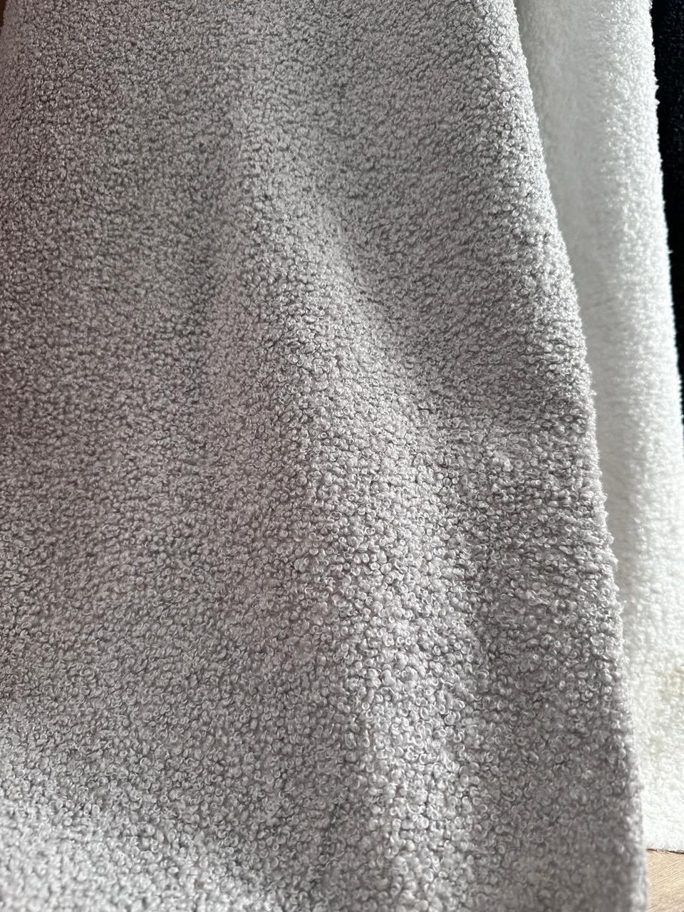 Backed Buttons Couch - Luna Fabric