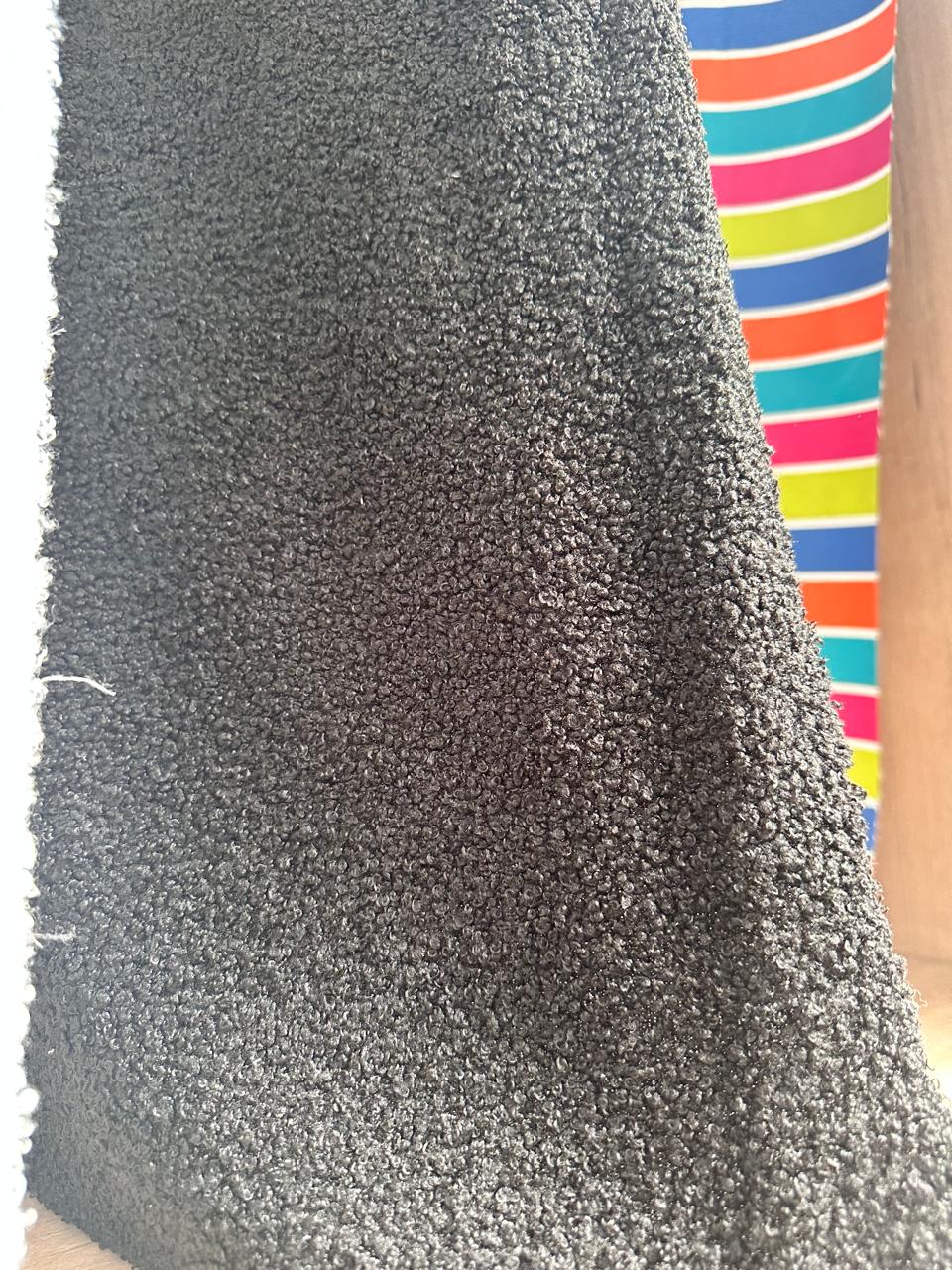 Backed Buttons Couch - Luna Fabric