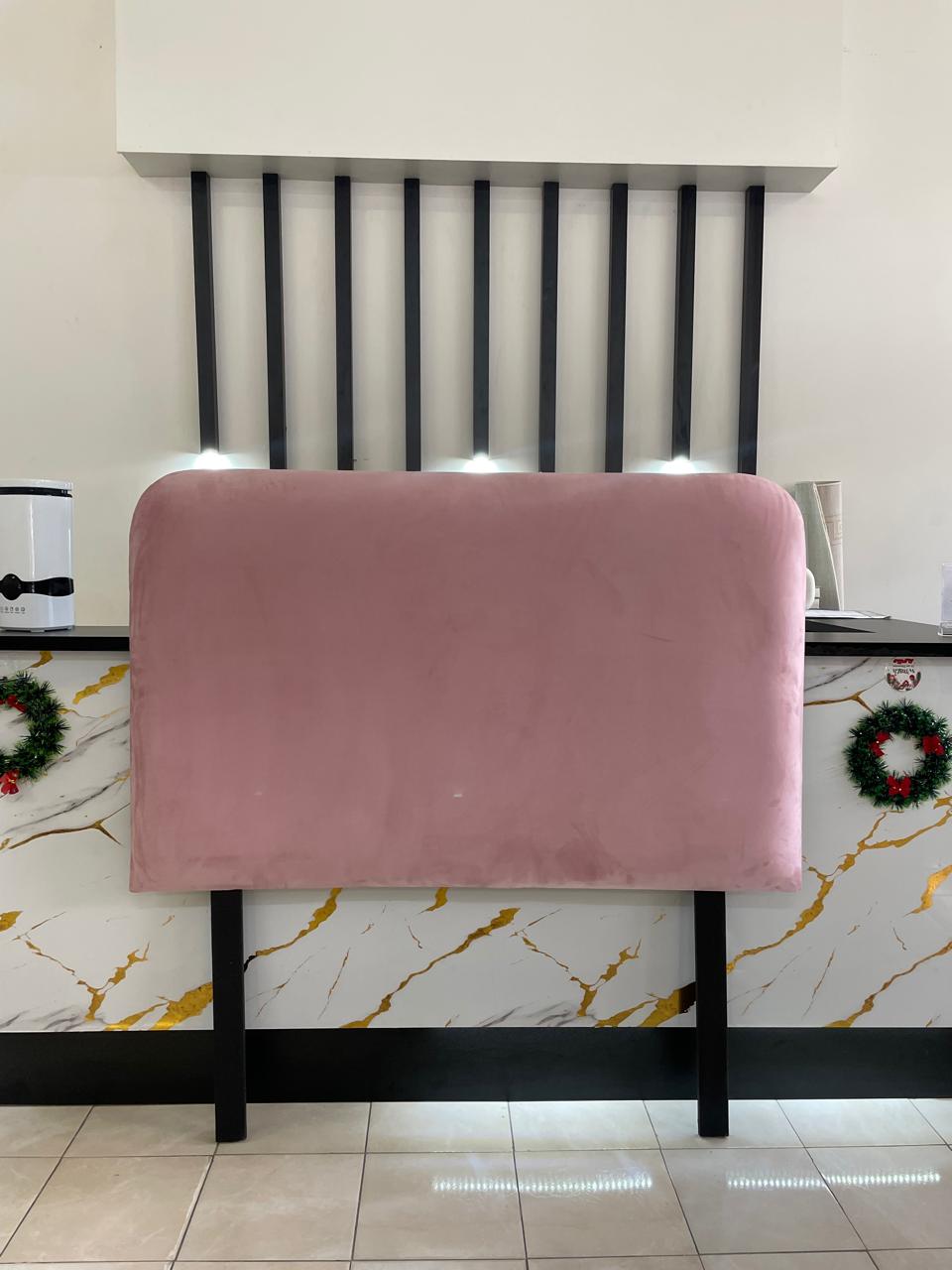 Soft Curve Velvet Headboard - Special Price Limited Time