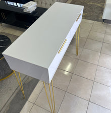 Amber 1-Drawer Pedestals & Dressing Table Luxe Living Interiors