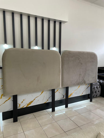 Soft Curve Velvet Headboard - Special Price Limited Time