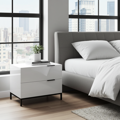 Bella 2-Drawer Pedestal