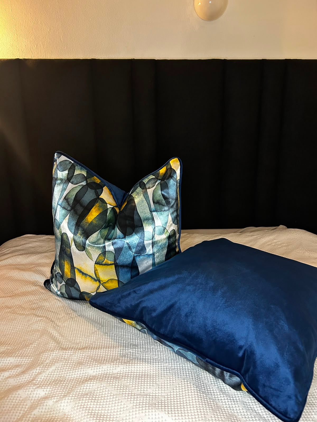 Petal Blues Scatter Cushion