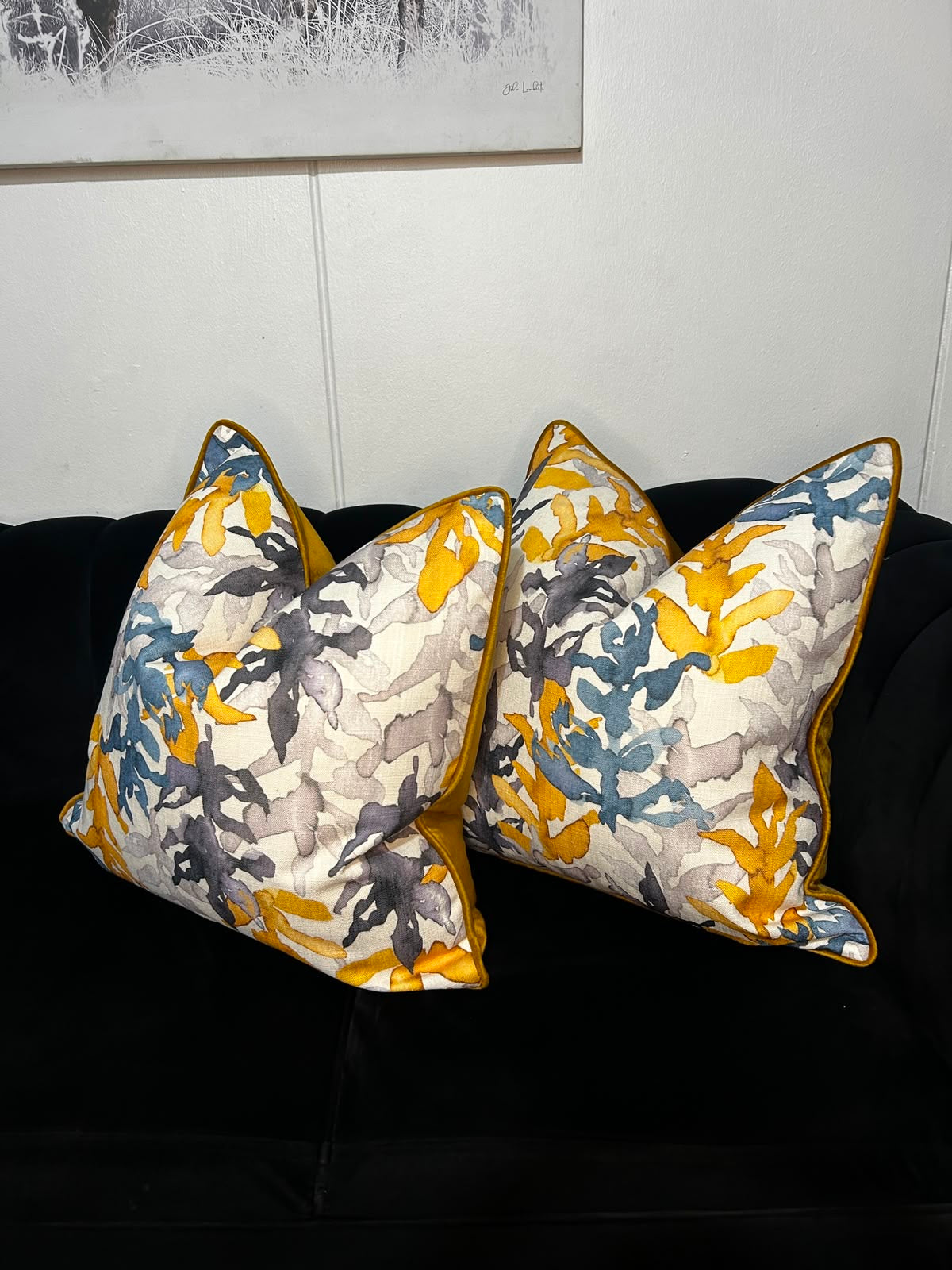 Folia Teal Scatter Cushion