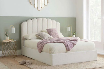Floral Panel Headboard - Velvet