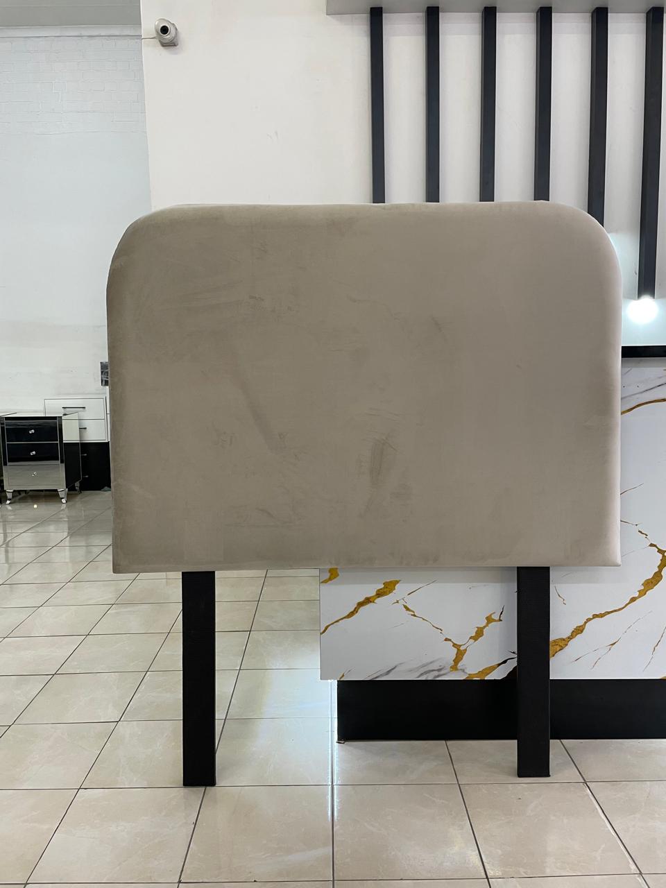 Soft Curve Velvet Headboard - Special Price Limited Time