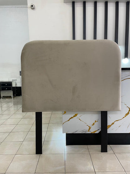 Soft Curve Velvet Headboard - Special Price Limited Time