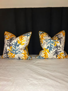 Folia Teal Scatter Cushion