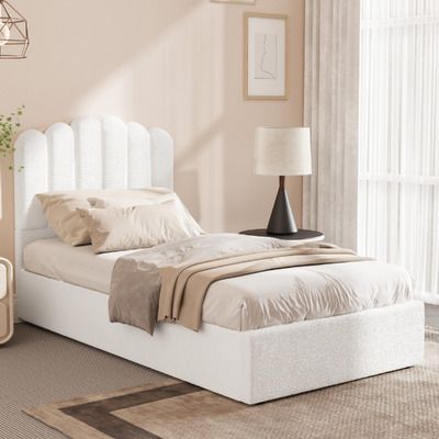 Floral Panel Headboard - Velvet