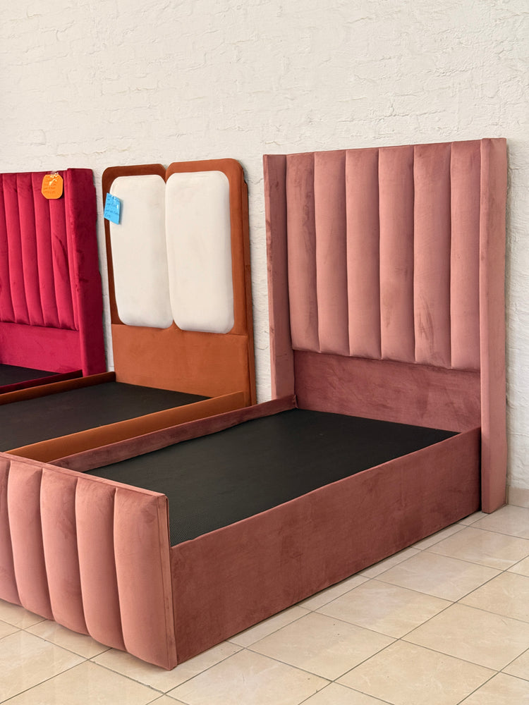 Luxe Panel Sleigh Bed