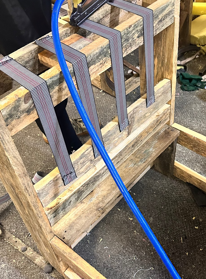 Frames in progress