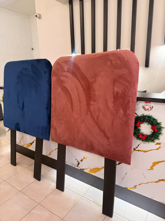 Soft Curve Velvet Headboard - Special Price Limited Time