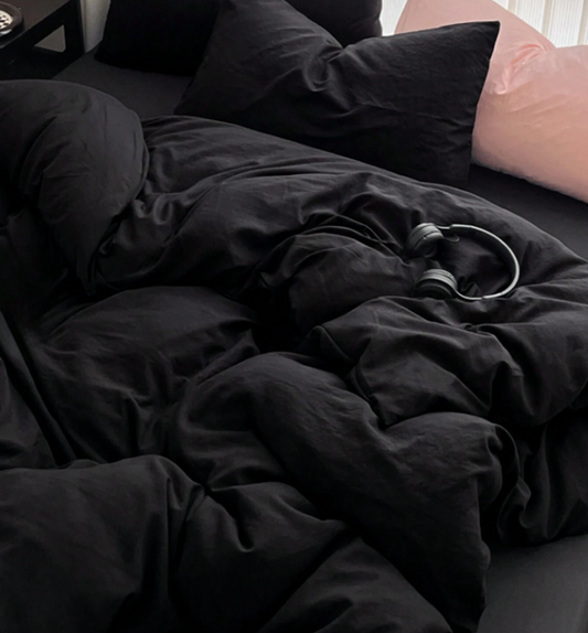 3 Piece Color Duvet Cover + 2 Pillow Cases