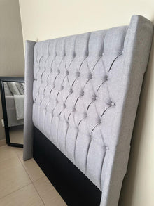 Luxe Button Headboard - Normal Fabric Luxe Living Interiors
