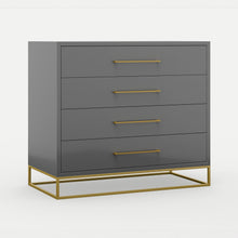 Super Wood Chest of 4 Drawers Luxe Living Interiors