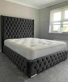 Headboard and Bed FrameFully Buttoned
Transform your bedroom into a luxurious escape with our Fully Buttoned Sleigh Bed. The fully buttoned design adds an elegant touch to your room, whileLuxe Living InteriorsFully Buttoned Sleigh Bed